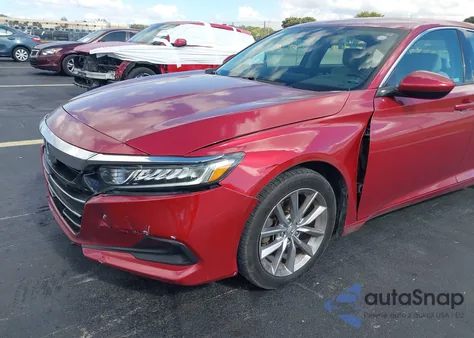 2021 Honda Accord Lx z USA, uszkodzony, nr VIN 1HGCV1F16MA014622